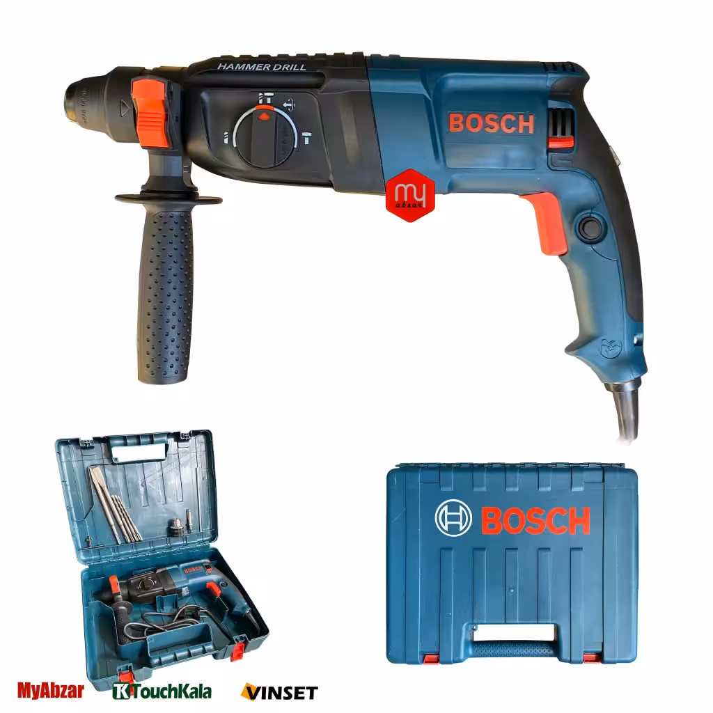 دریل بتن کن سه کاره بوش مدل 26RE