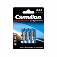 باتری نیم قلم دیجی آلکالاین کملیون-4تایی-جعبه 12 عددی