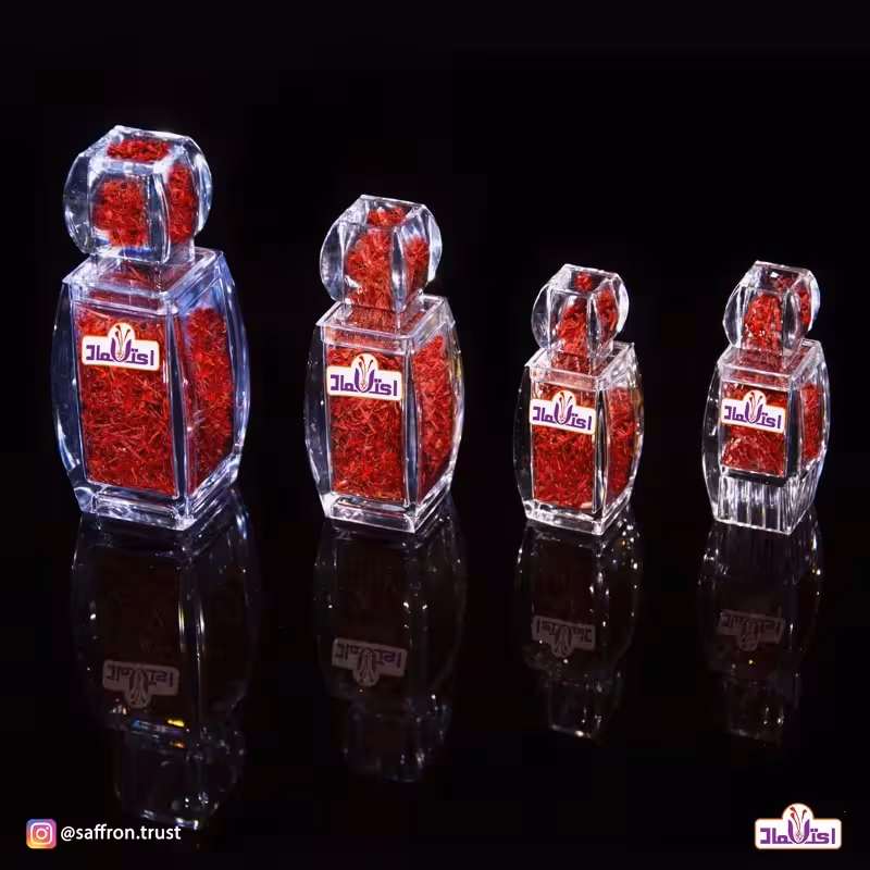 زعفران نگین سوپر صادراتی یک گرمی اعتماد بسته بندی کریستال | amazonchi