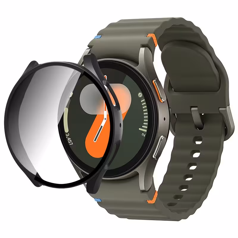 کاور گوف مدل Protector-GL مناسب برای ساعت هوشمند سامسونگ Galaxy Watch 7 44mm به همراه محافظ صفحه نمایش