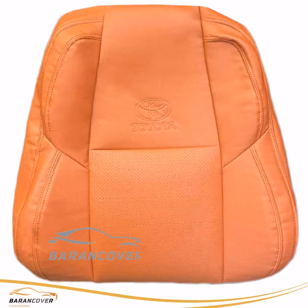روکش صندلی تویوتا فورچونر 2024 تمام چرم رنگ مارون