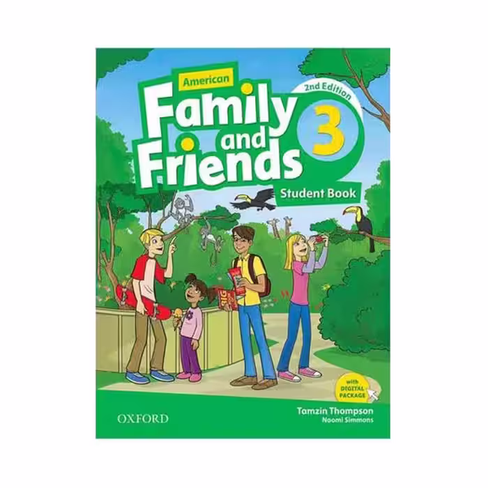 کتاب Family and friends 3 american اثر جمعی از نویسندگان انتشارات کتاب ما