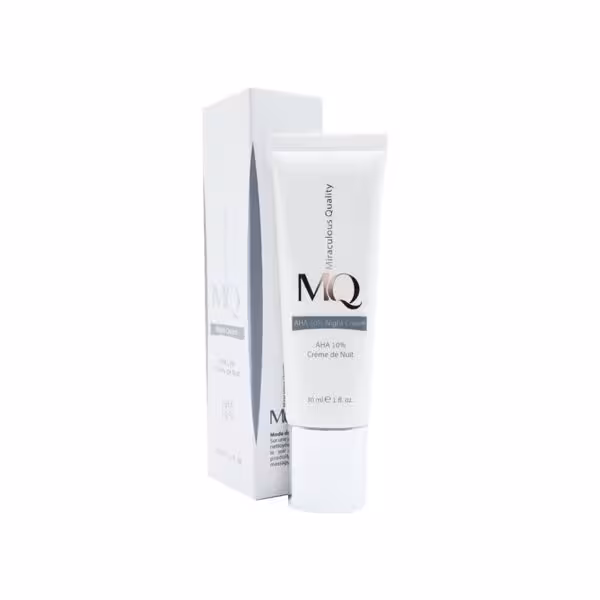 کرم شب لایه بردار AHA  ام کیو  MQ AHA 10% Night Cream