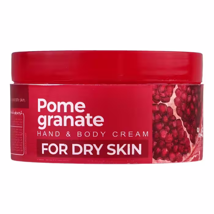 کرم مرطوب کننده صورت و دست کامان مدل Pomegranate مناسب برای پوست خشک