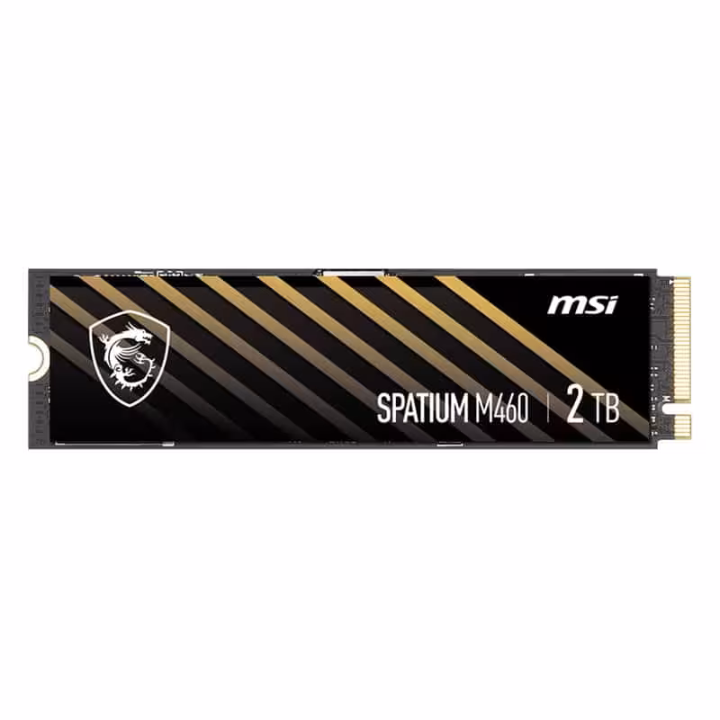 اس اس دی اینترنال ام اس آی مدل MSI SPATIUM M460 PCIe 4.0 NVMe M.2 ظرفیت 2 ترابایت