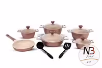 سرویس قابلمه گرانیتی 13 پارچه ساپر