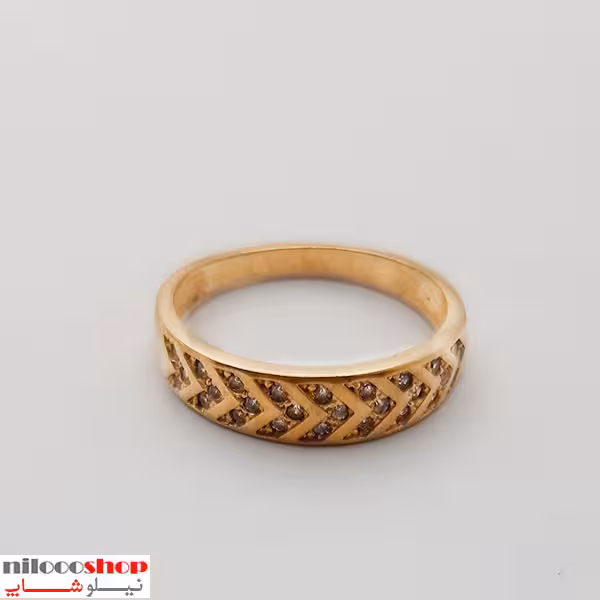 حلقه طلا روس مدل A14