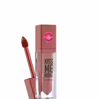 رژ لب مایع کیس می مور شاین فلورمار Flormar Kiss Me More Lip Tattoo  کد 019 Caramel