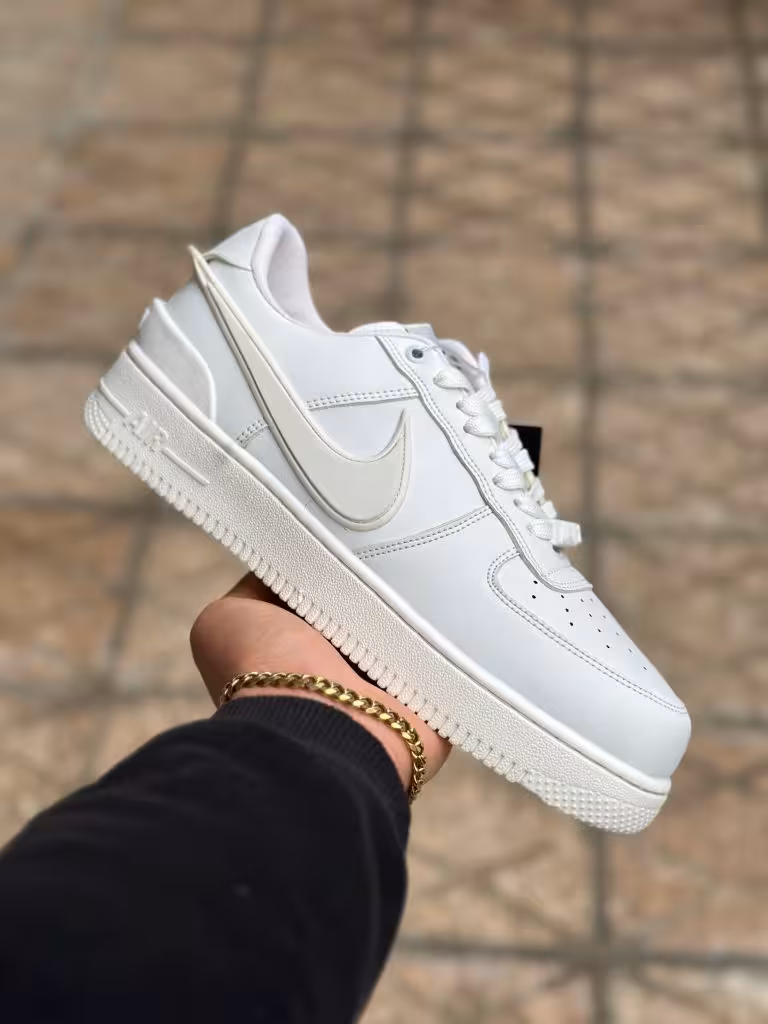 کتونی نایک امبوش تمام سفید ( 64 )