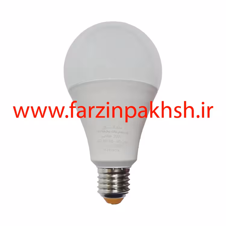 لامپ LED حبابی 20 وات نمانور  پایه E27