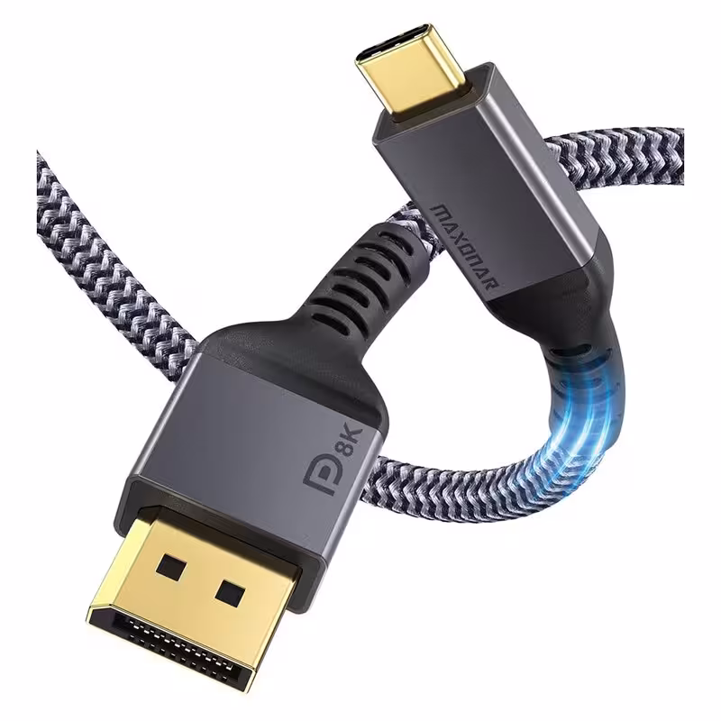 تبدیل USB C به DisplayPort و 8K-60Hz