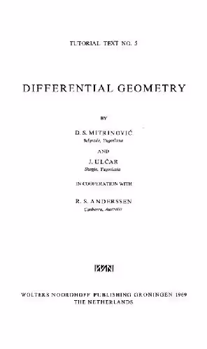 خرید و دانلود نسخه کامل کتاب Differential geometry (problem book, Tutorial Text 5)