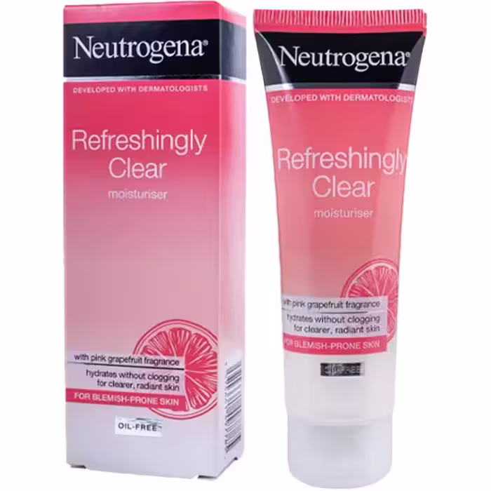 کرم مرطوب کننده گریپ فروت نوتروژینا Neutrogena Refreshingly Clear Oil-Free Moisturiser