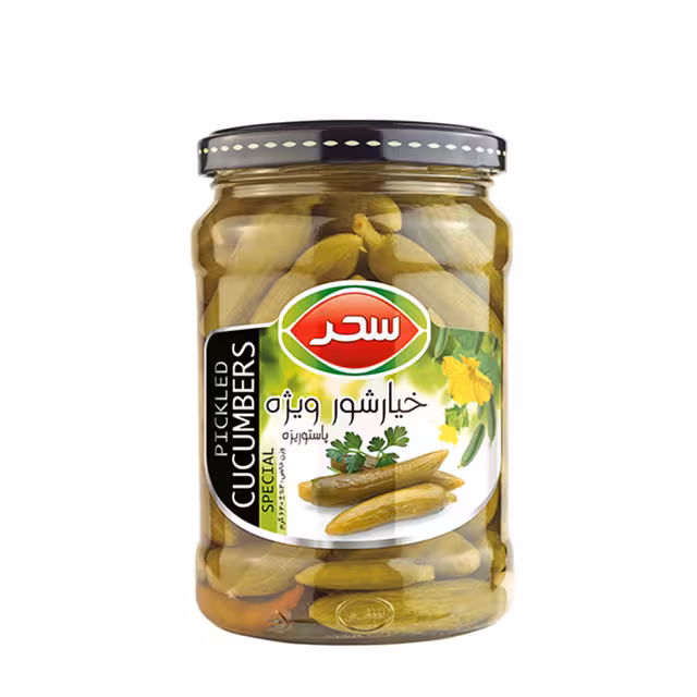 خیارشور ویژه سحر 640 گرمی