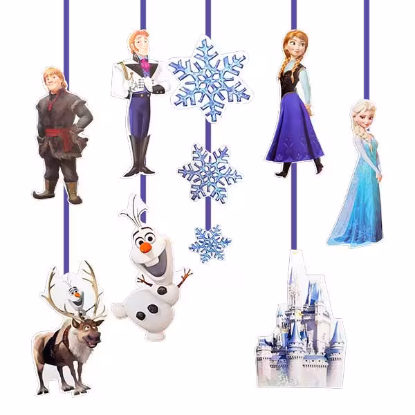 آویز فروزن ( 10 تکه )