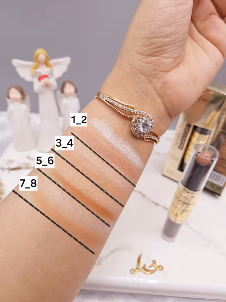 کانتور و کانسیلر استیکی دو طرفه با ماندگاری بالا برند ANGELROSE کد C714B بدون کارتن