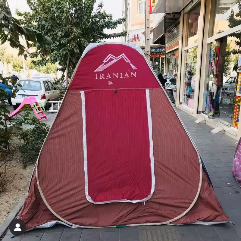 چادر مسافرتی سایز بزگ 12 نفره درجه یک بالاترین کیفیت با ارتفاع بلند