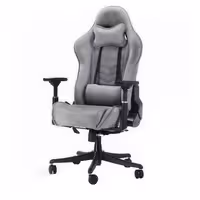 صندلی گیمینگ رنزو مدل FABRIC Grey