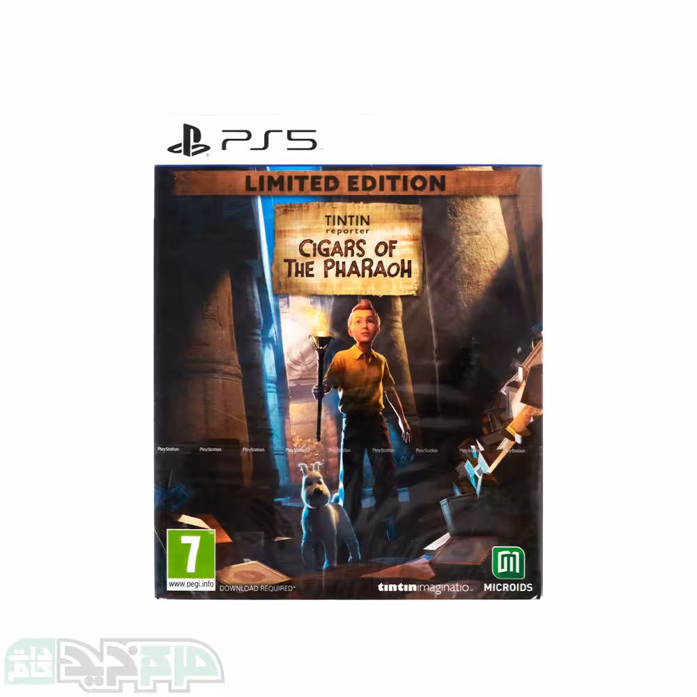 دیسک بازی Tintin Reporter: Cigars Of The Pharaoh مخصوص PS5