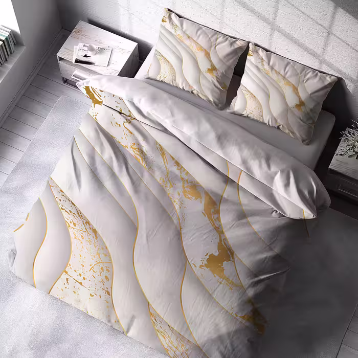 سرویس روتختی دونفره طرح مرمر BAs-4799