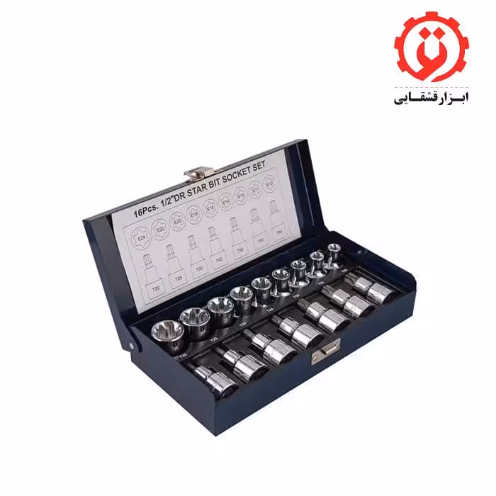 جعبه بکس 16 پارچه E و T مستر تولز مدل MT-TX416VM