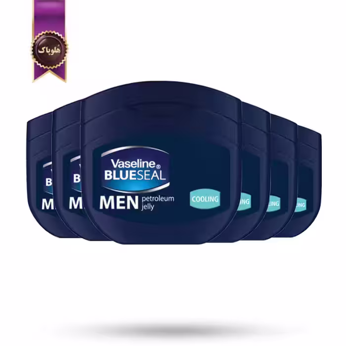 6 عدد ژل وازلین بلو سیل مردانه Vaseline Blue Seal Men مدل خنک‌ کننده Cooling حجم 250 میلی لیتر (اورجینال)
