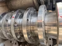 فلنج گلودار 6 اینچ استنلس استیل ریس فیس رده 10 کلاس 150  B16.5 از جنس  A SA182/F316