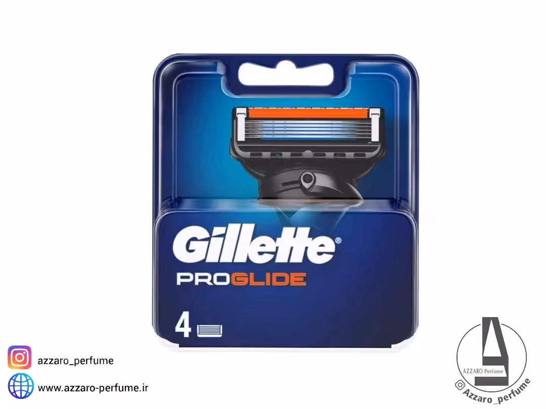 تیغ یدک ژیلت فیوژن پروگلاید بسته 4عددی اورجینال