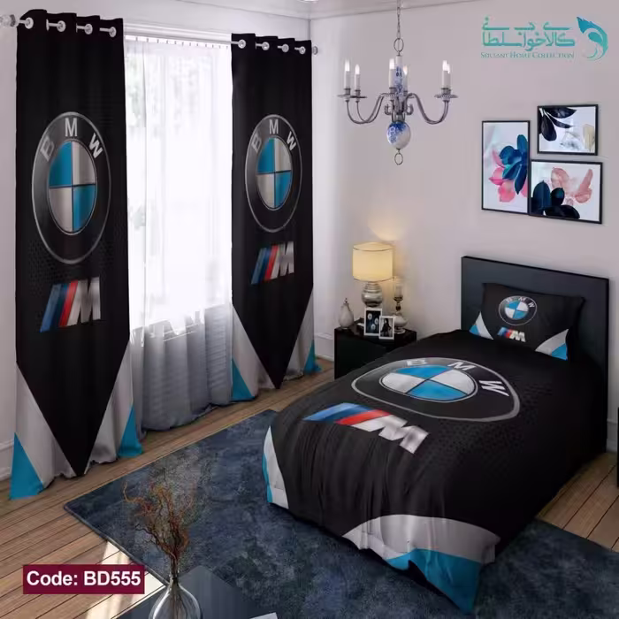 روتختی طرح BMW یکنفره کد BD555