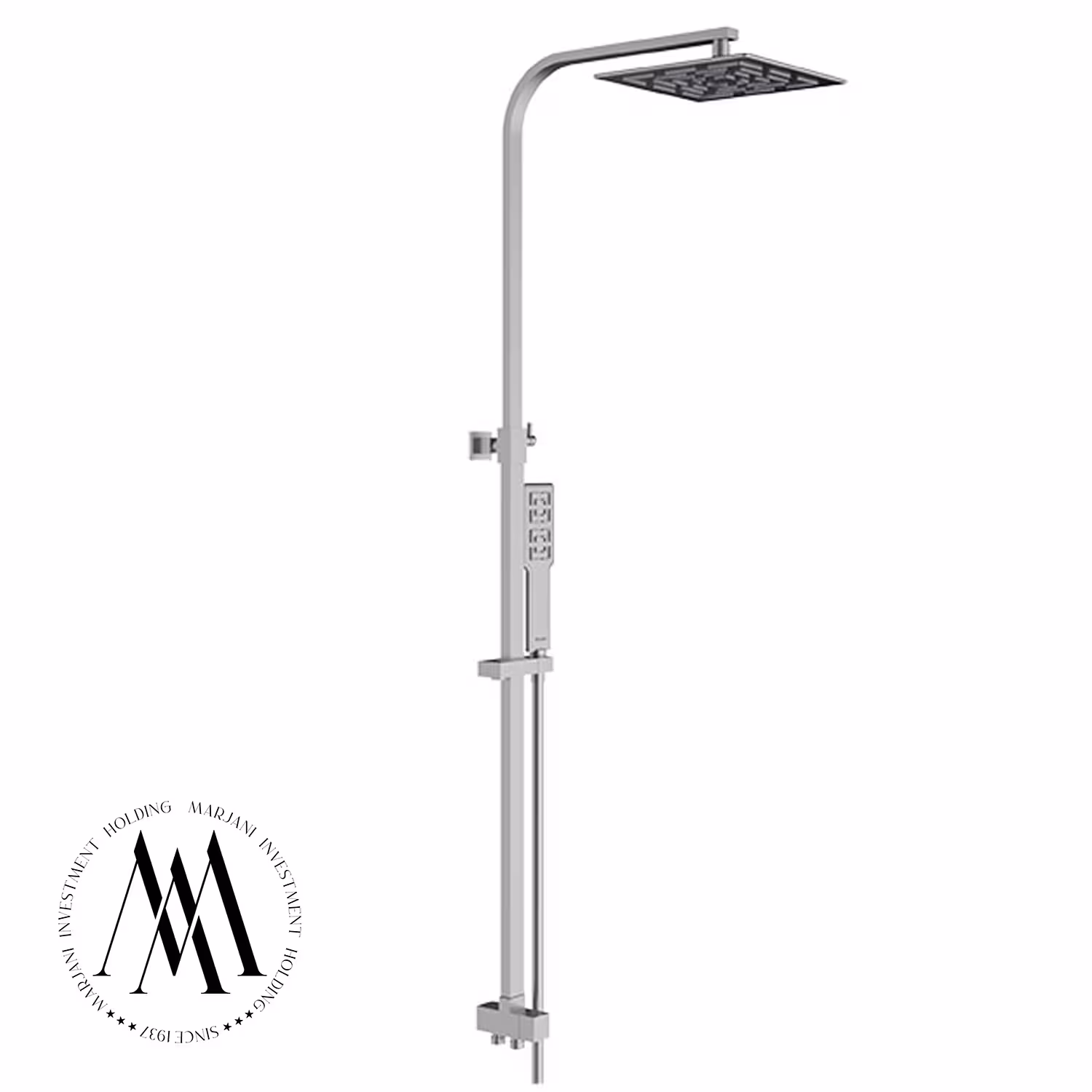 علم دوش شودر مدل بارانیا (کروم)