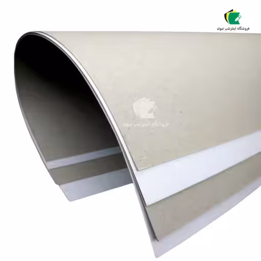 مقوا پشت طوسی 350 گرم سایز 100x70 بسته 5 برگی