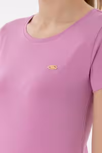 تیشرت زنانه صورتی روشن یو اس پولو - فروشگاه لباس شهرمون