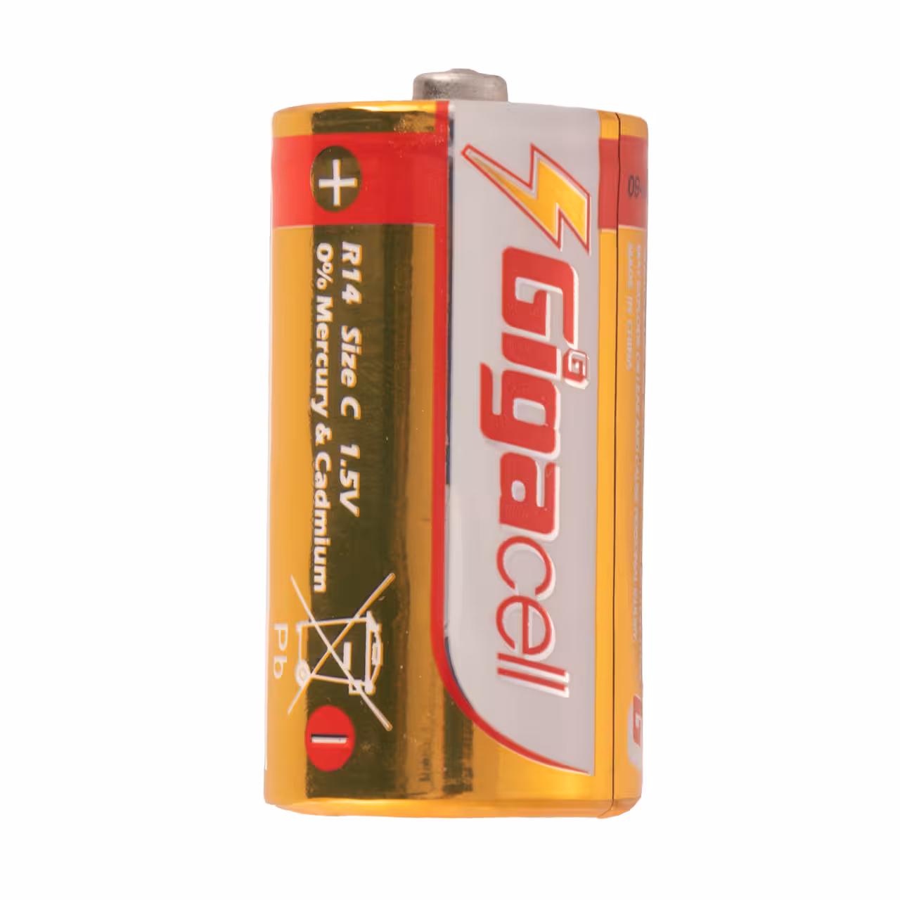 باتری گیگاسل مدل R14 سایز C بسته 1 عددی