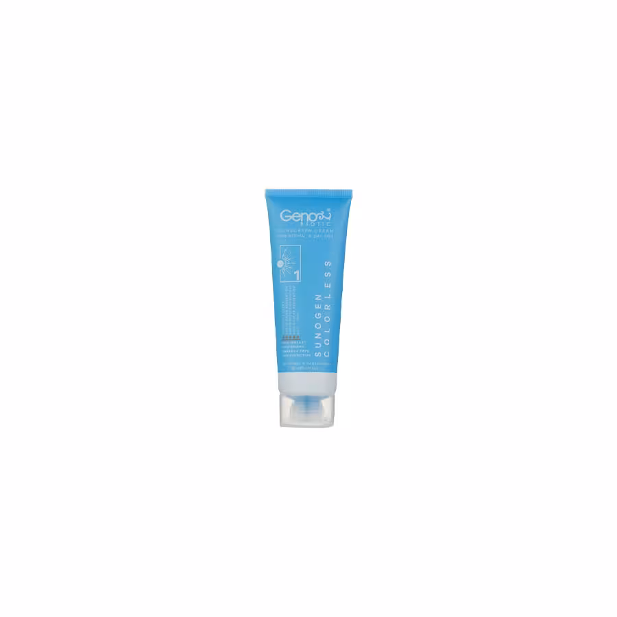 ضدآفتاب ژنو بایوتیک پوست خشک(بی رنگ)spf50