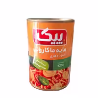 کنسرو مایه ماکارونی پیک 420 گرمی