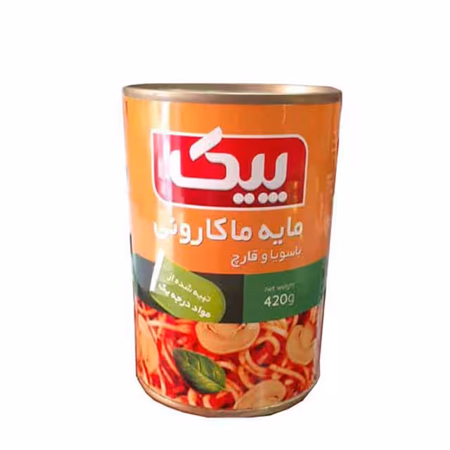 کنسرو مایه ماکارونی پیک 420 گرمی