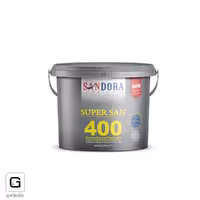 رنگ تمام پلاستیک استاندارد 100درصد قابل شستشو گالن ساندورا