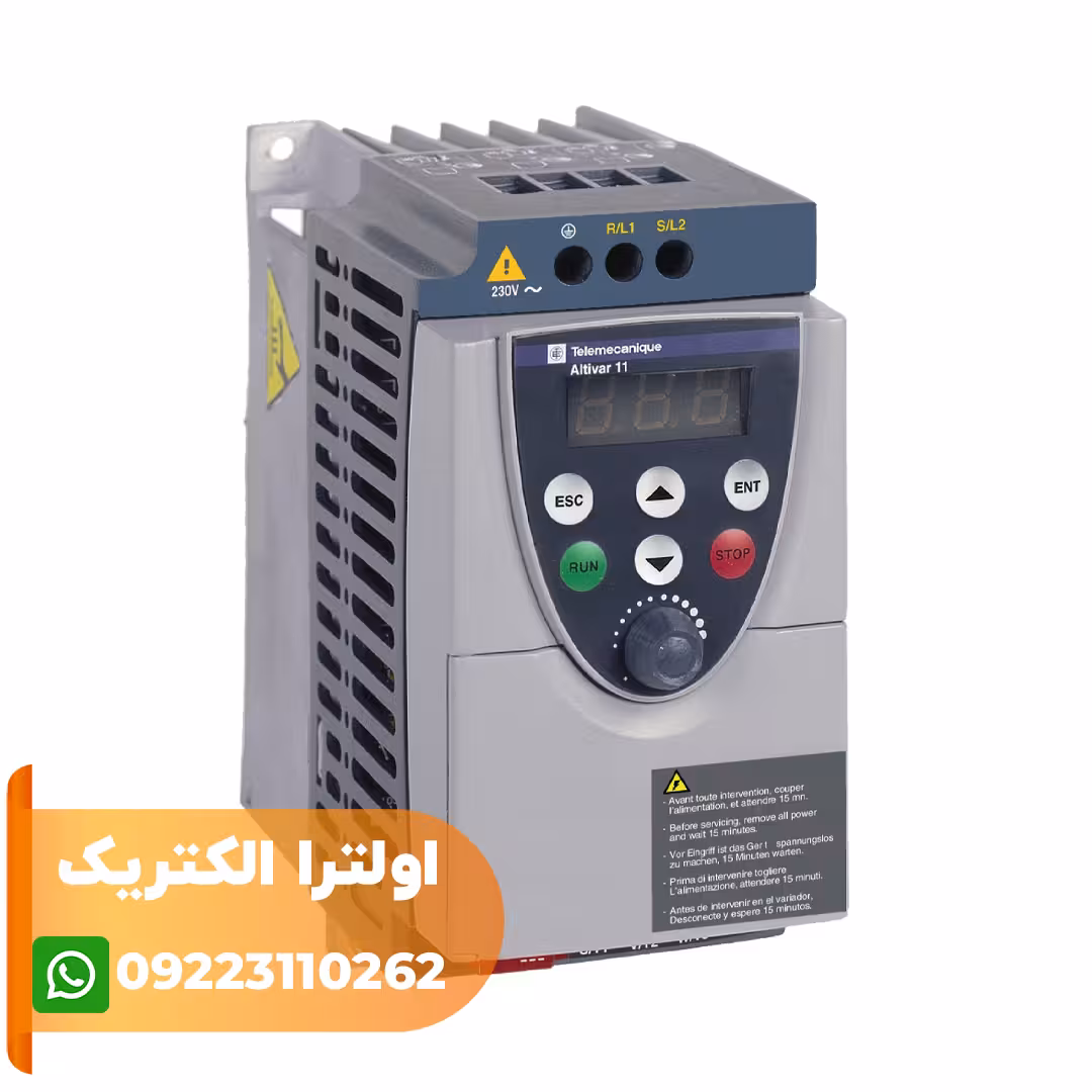 اینورتر 0.75 کيلو وات تک فاز ATV11