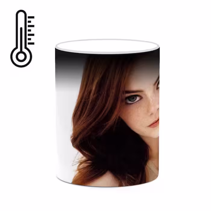ماگ حرارتی چیتوکالا طرح اما استون Emma Stone مدل mgh25931