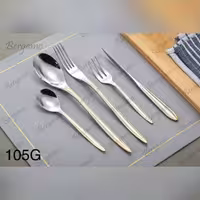 سرویس قاشق چنگال 160 پارچه برگامو مدل 105g