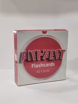 فلش کارت یادگیری الفبا (40 کارت)