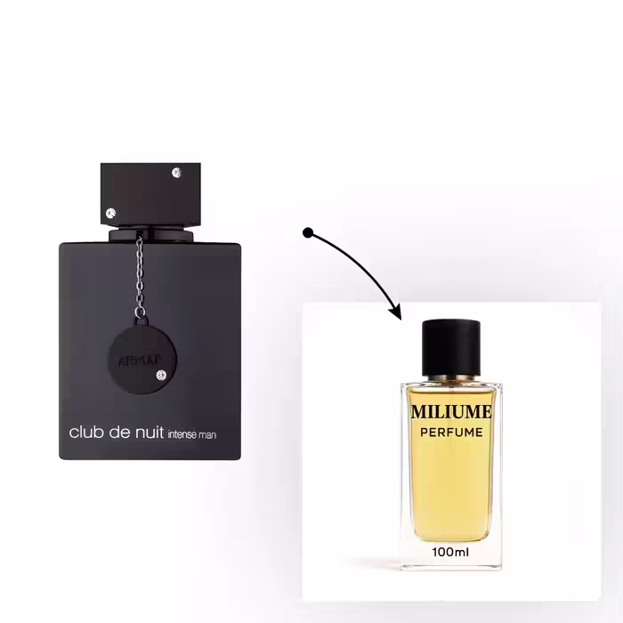 اسانس عطر Armaf Club de Nuit Intense برند RenneTouch - کد 1617 - آرماف کلاب د نویت اینتنس 100ML - میلیوم پرفیوم