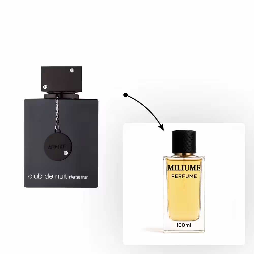 اسانس عطر Armaf Club de Nuit Intense برند RenneTouch - کد 1617 - آرماف کلاب د نویت اینتنس 100ML - میلیوم پرفیوم