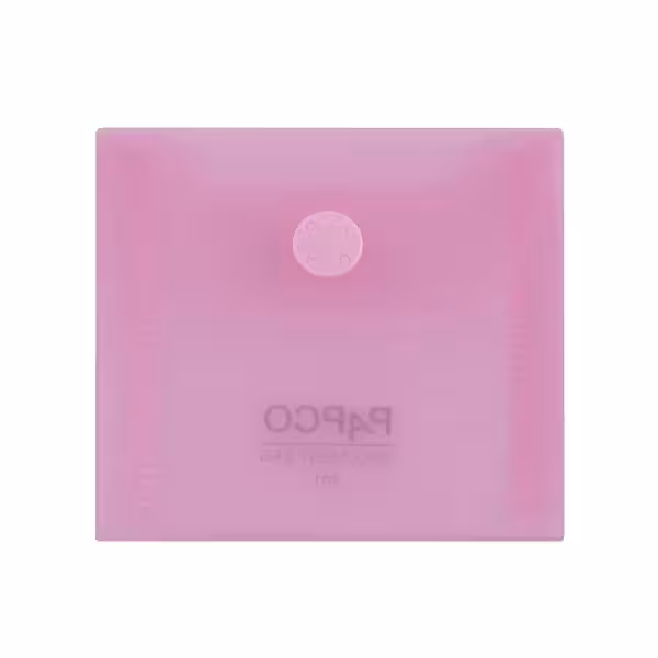 پاکت دکمه دار شفاف 82X75 MM پاپکو کد 101T