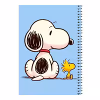 دفتر مشق 80 برگ اس جی مدل اسنوپی و جوجه