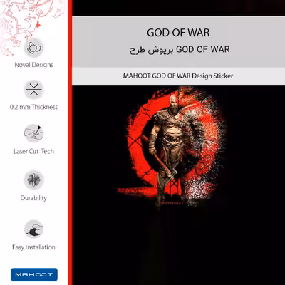 برچسب پوششی ماهوت مدل GOD_OF_WAR مناسب برای گوشی موبایل شیائومی 12 Lite