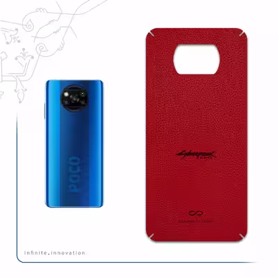 برچسب پوششی ماهوت مدل RL-CYBRPNK مناسب برای گوشی موبایل شیائومی Poco X3 Pro
