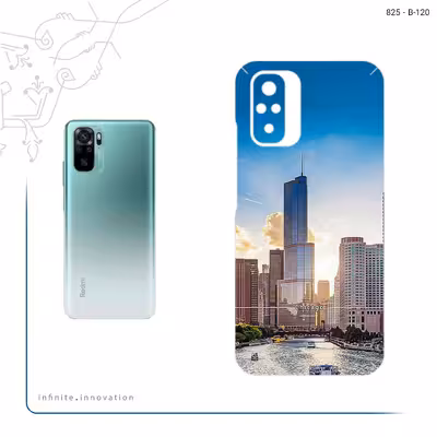 برچسب پوششی ماهوت مدل City of Chicago مناسب برای گوشی موبایل شیائومی Redmi Note 10s