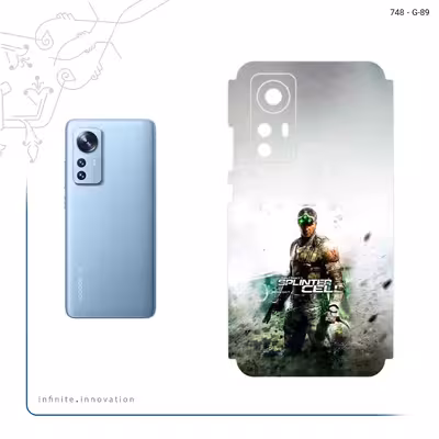 برچسب پوششی ماهوت مدل splintercell Game Series مناسب برای گوشی موبایل شیائومی 12X
