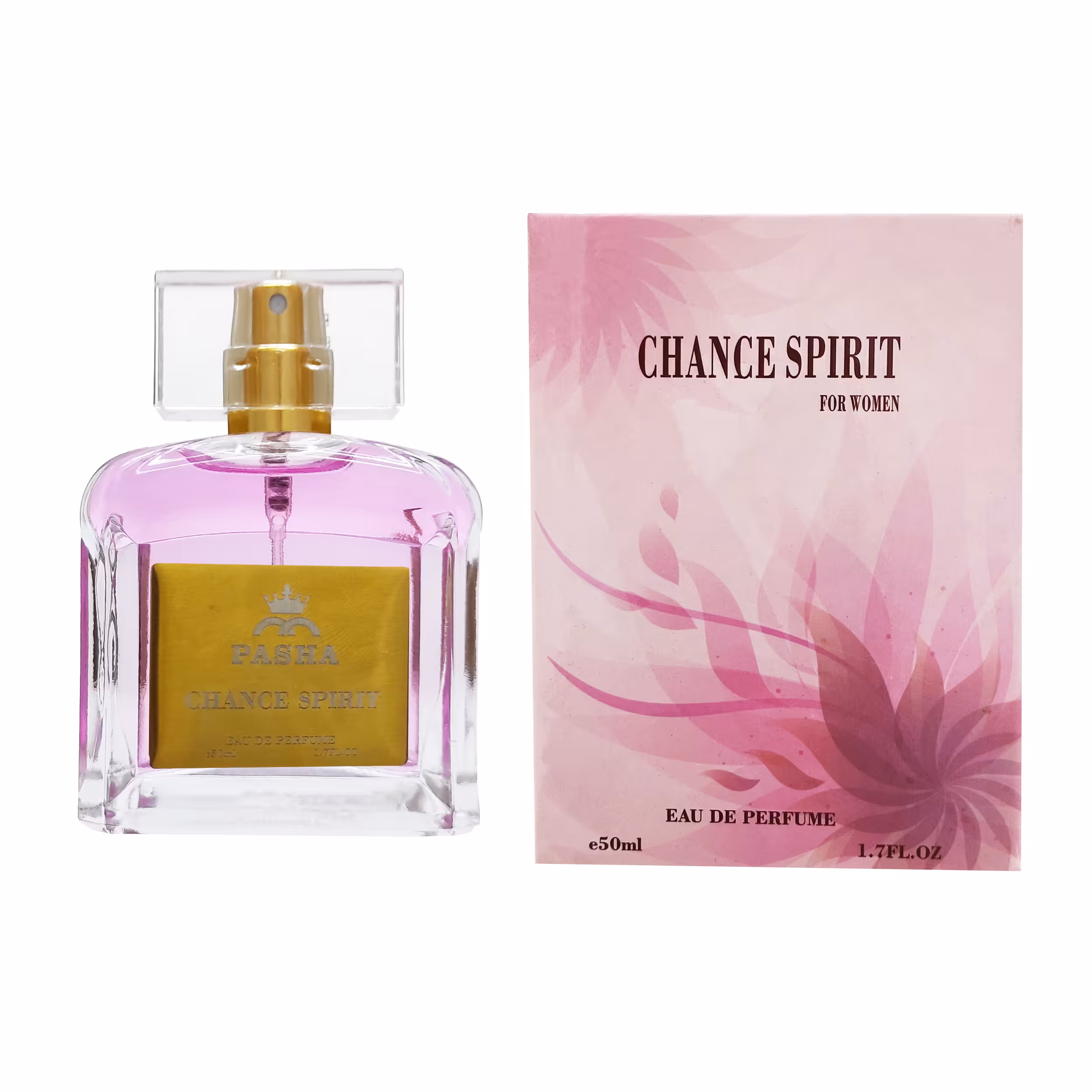 ادو پرفیوم زنانه پاشا مدل Chance Spirit حجم 50 میلی لیتر